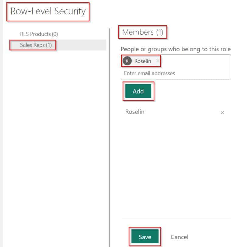 Example of Power BI Row-level Security Dynamic