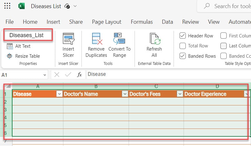 Export Data from Data Table to Excel in Power Apps