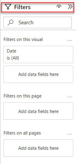 field pane in power bi