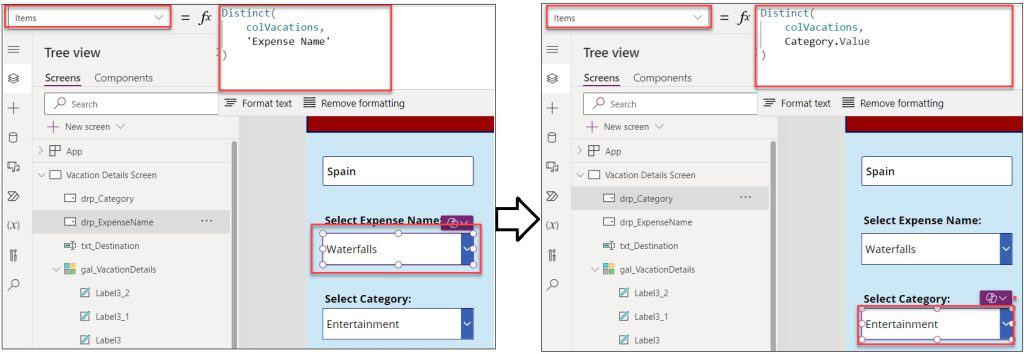 Filter Gallery by Multiple Dropdown and Text input in Power Apps