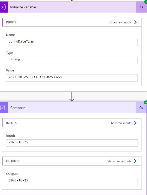 format date time in power automate