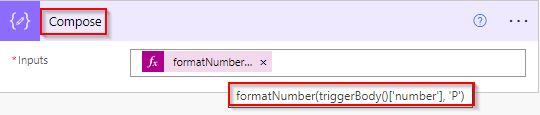 Format number to Percentage in Power Automate flow Format number to Percentage in Power Automate flow