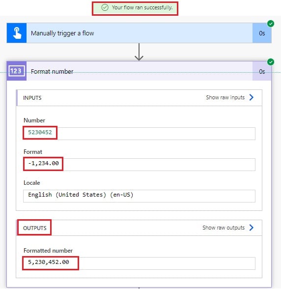 Formatting number with thousands separator in Flow