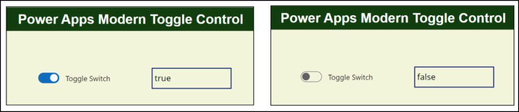 Get Modern Toggle Value in Power Apps