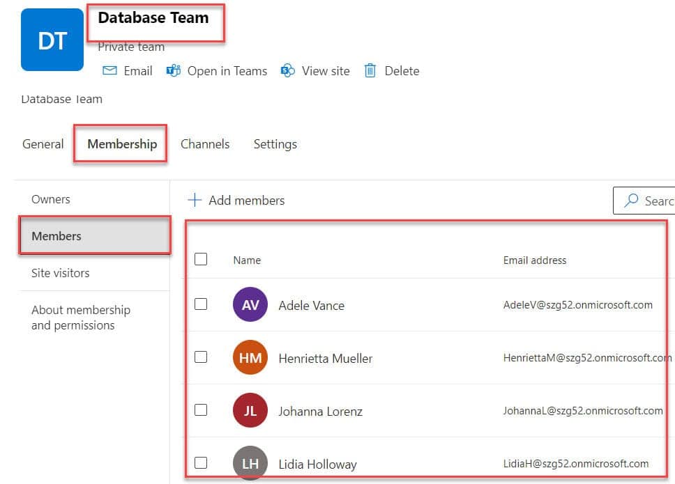 Get Office 365 Group Members using PowerShell