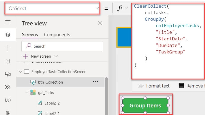group collection items in the power apps gallery group collection items in the power apps gallery