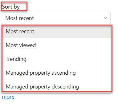 highlighted content web part in sharepoint online