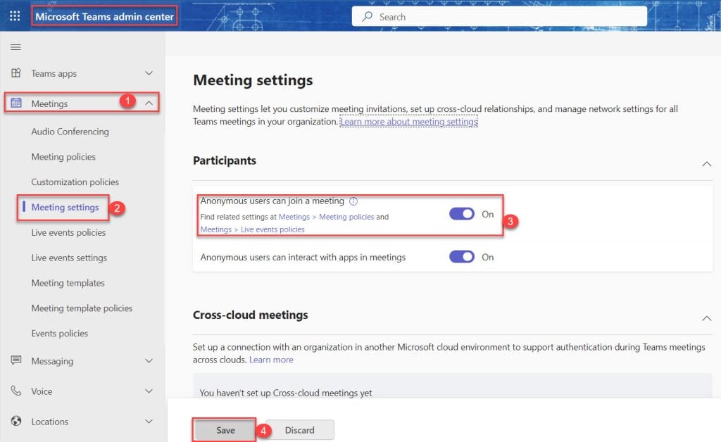 how external or guest users can participate in microsoft teams meetings