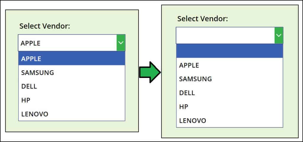 How to Add a Blank Value to a Dropdown List in Power Apps