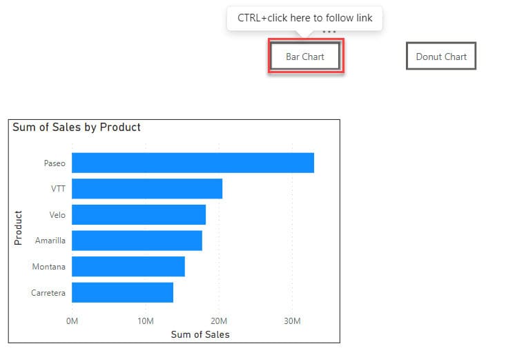 how to add bookmark button in power bi