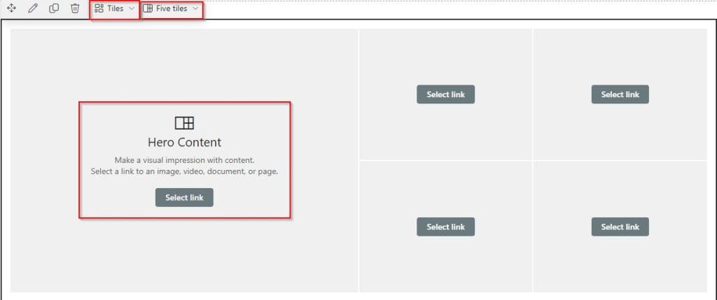 how to add hero web part in sharepoint online