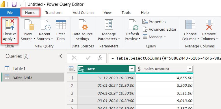 how to add week to date hierarchy power bi