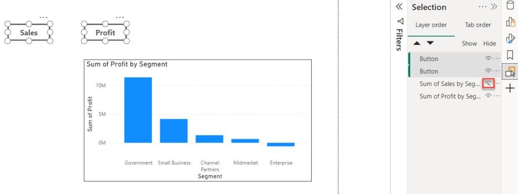 how to bookmark in power bi