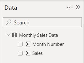 how to change month number to month name in power bi