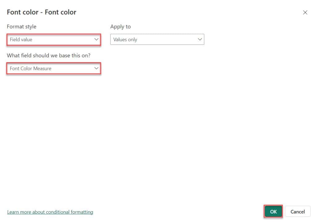 how to change power bi background color