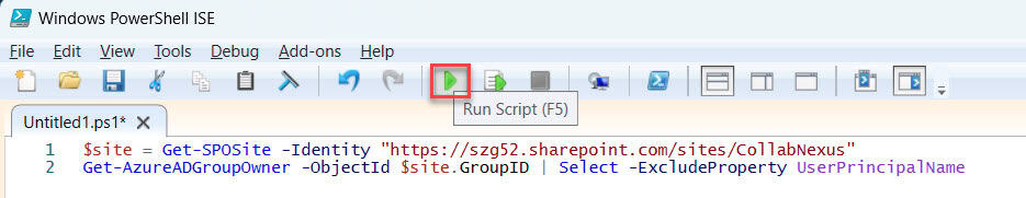 how to check sharepoint site owner