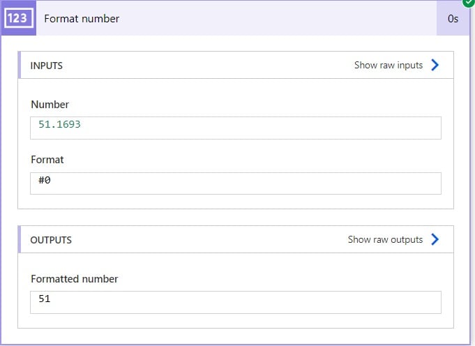 how to convert percentage to whole number