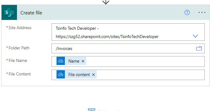 How to copy all files from onedrive to sharepoint using power automate