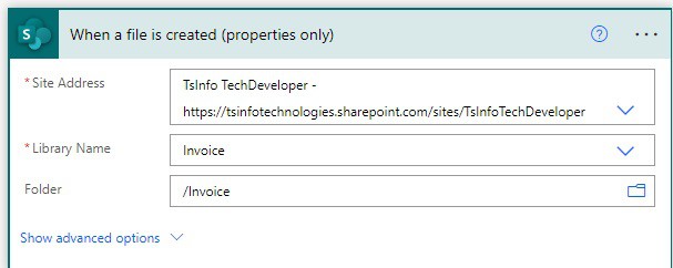 How to copy file sharepoint Microsoft power automate