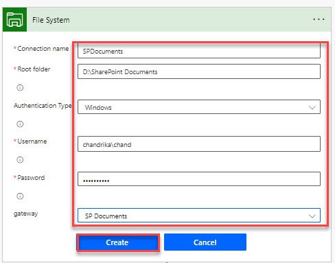 How to copy files from local drive to SharePoint Power Automate