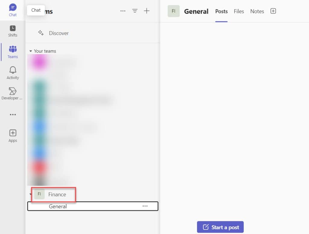 how to create a new group in teams