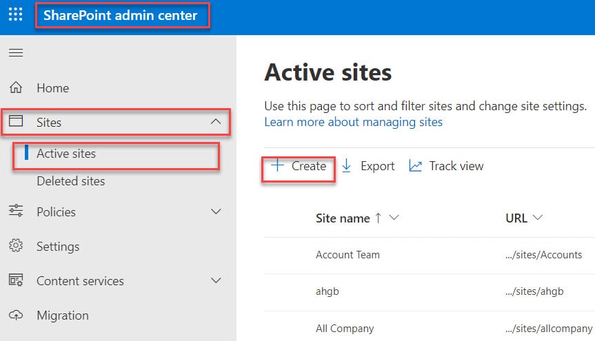 How to Create a SharePoint Site