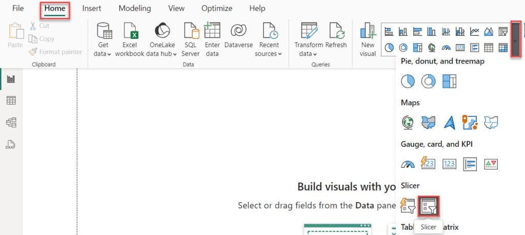 How to create Bookmark with a Slicer in Power BI