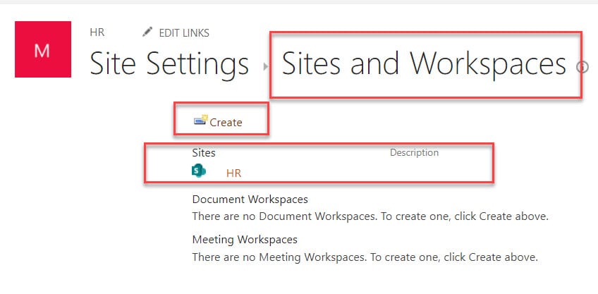 How to create the subsite in SharePoint