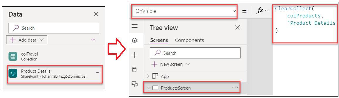 Display Power Apps Collection on Gallery