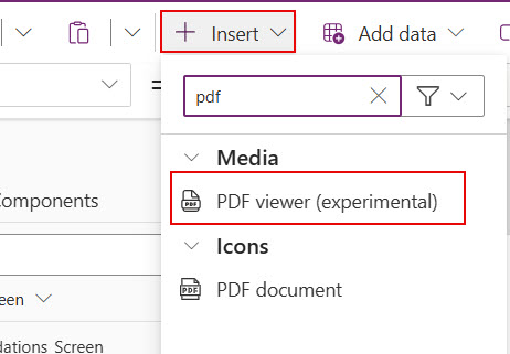 how to download the pdf directly from power apps