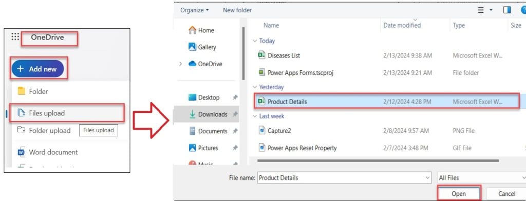 How to Export Data from the Power Apps Data Table to Excel Sheet