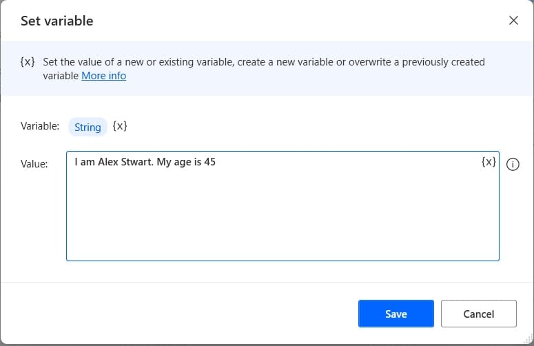 How to extract substring from text Power Automate Desktop  