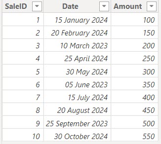 how to filter current year in power bi