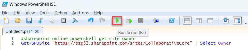 how to find the owner of a sharepoint site