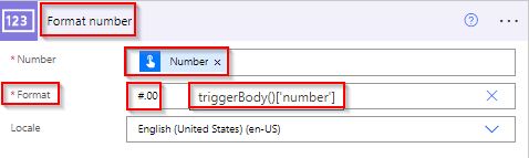 How To Format A Number with decimal places In Power Automate flow