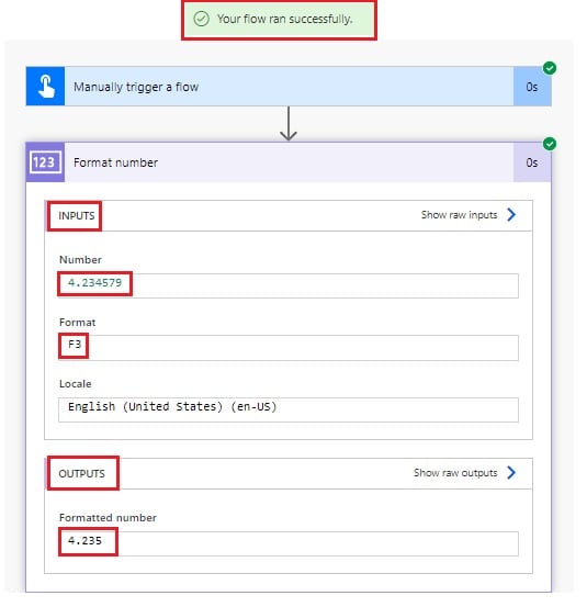 How To Format A Number with decimal places In Power Automate