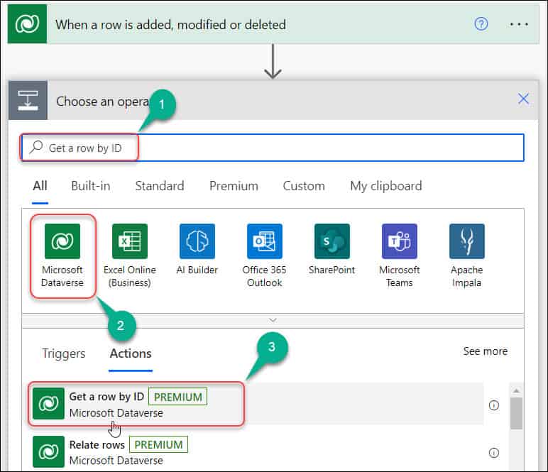 How to get creator name from Dataverse table using Power Automate