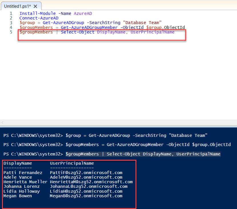 how to get user group membership powershell office 365