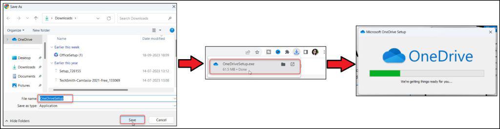 How to install OneDrive to Desktop