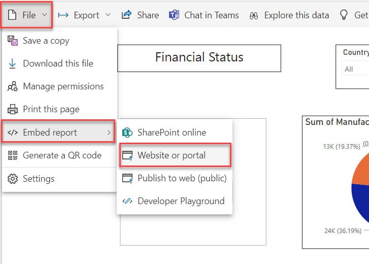 how to link power bi to sharepoint