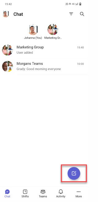 How to Make a Group Chat on Teams Mobile