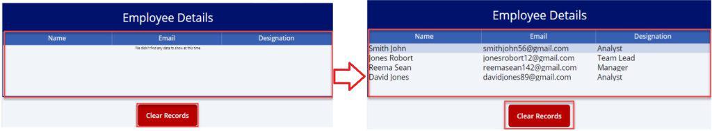 How to Make Data Table Empty using Variables in Power Apps