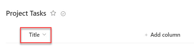 How To Remove The Title Column From a SharePoint List