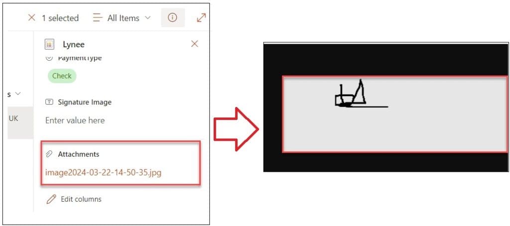 How to Save Power Apps Pen Input Signature to SharePoint Online List