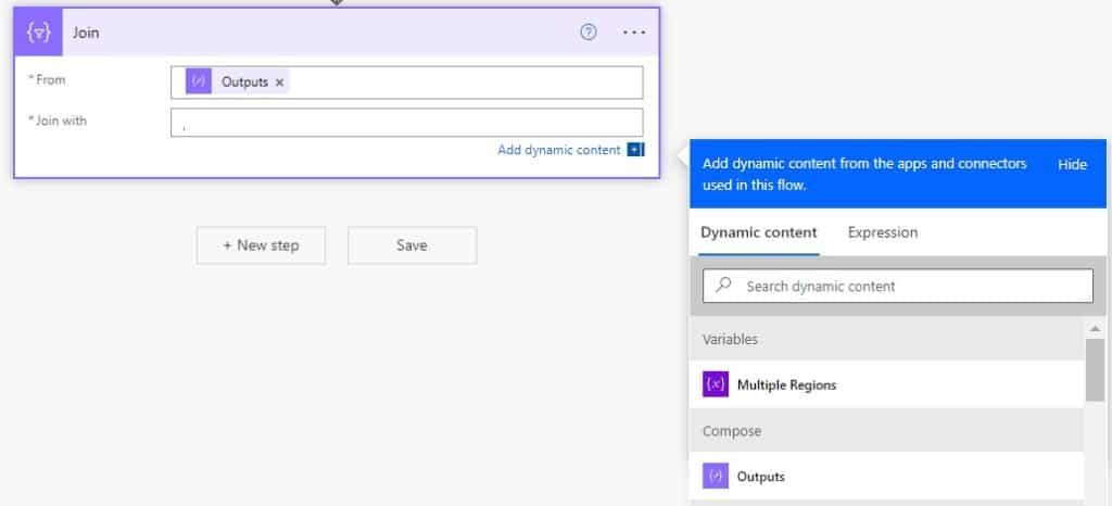 power automate sharepoint multiple choice column to string