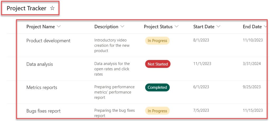 how to set powerapps data table default selected row