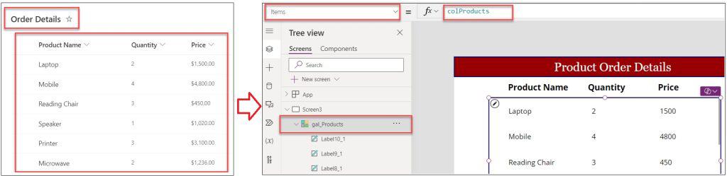 how to sort powerapps gallery by calculated field