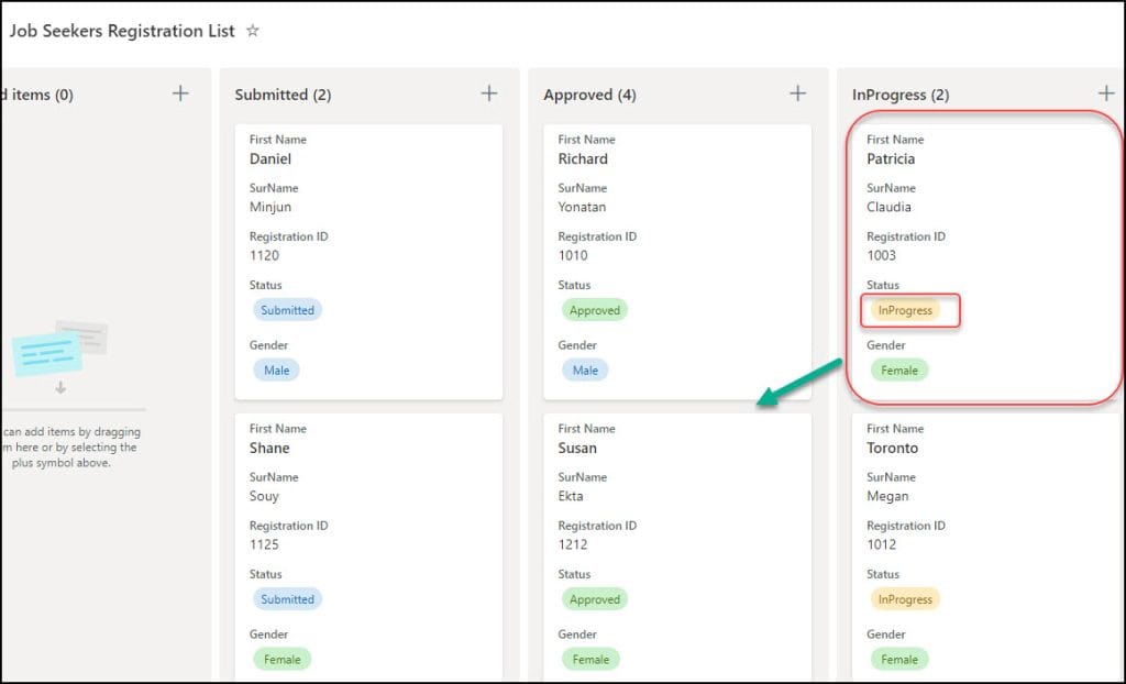 How to Use SharePoint List Board View