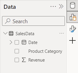 line graph power bi