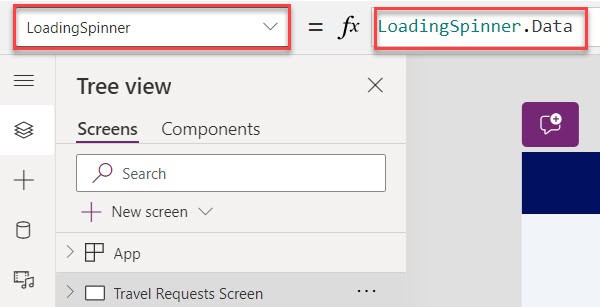 loading screen powerapps